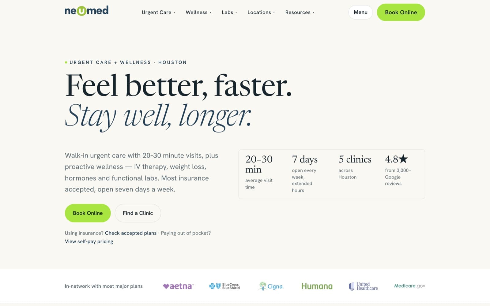 NeuMed.com rebuild: memberships, pricing API & an AI chatbot
